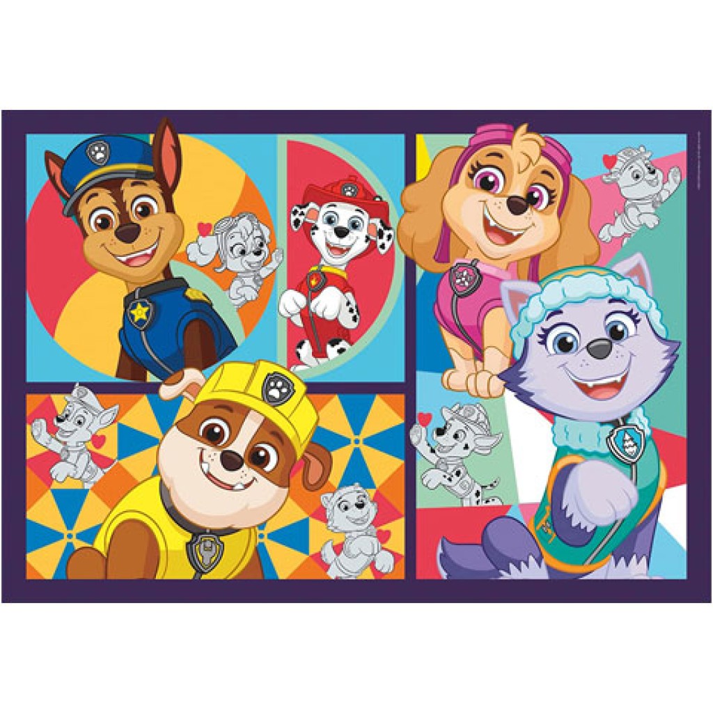 Mancs őrjárat Supercolor puzzle 30db-os - Clementoni kép 2