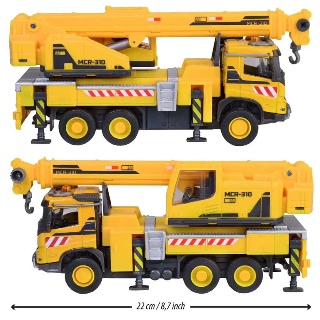 Majorette: Volvo darus teherautó fénnyel és hanggal 22 cm - Simba Toys kép 2