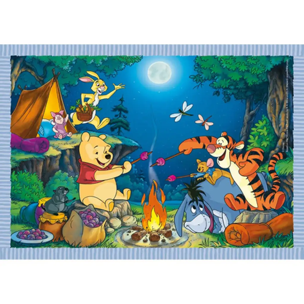 Micimackó 4 az 1-ben puzzle - Clementoni kép 3