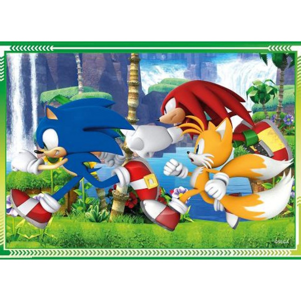 Sonic 4 az 1-ben puzzle - Clementoni kép 4