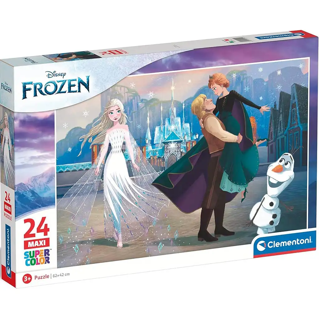 Jégvarázs 24 db-os maxi supercolor puzzle - Clementoni kép 1
