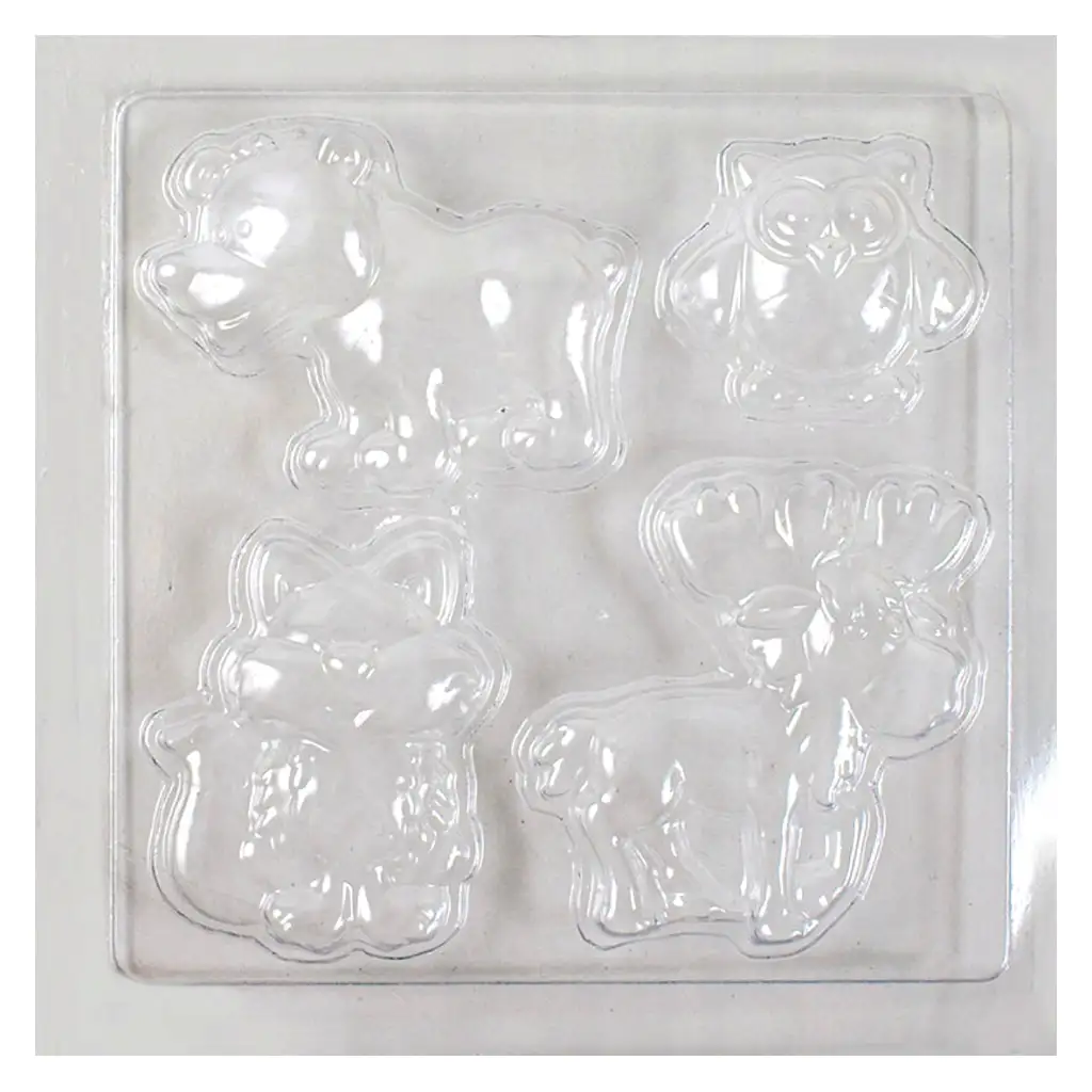 PlayBox: Állatos gipszkiöntő forma 17x17cm kép 1