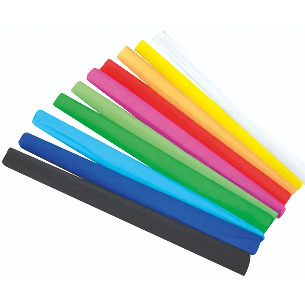 PlayBox: Színes 10 db-os krepp papír szett 50x200cm kép 1