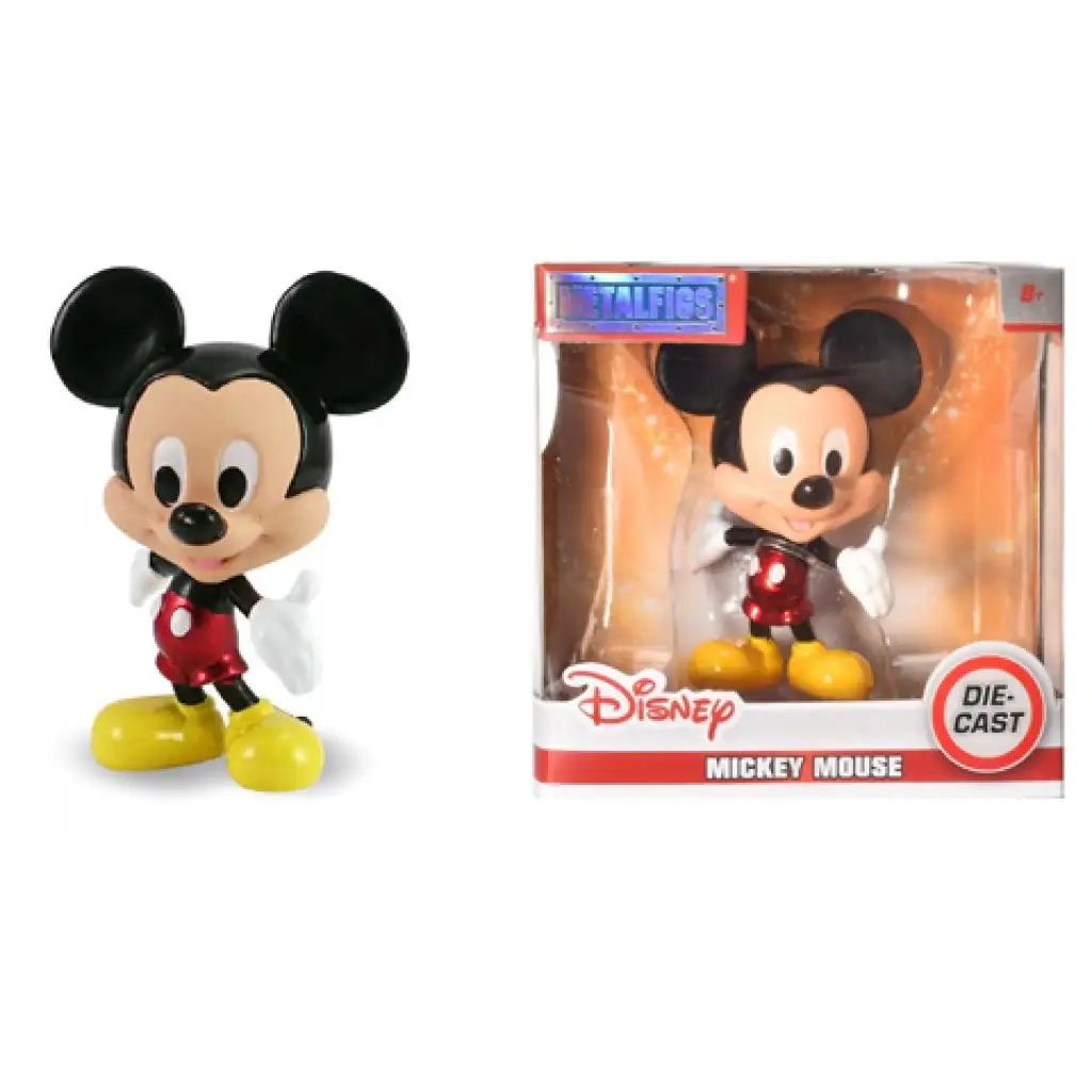 Klasszikus Mickey egér fém figura 6,5cm - Simba Toys kép 1