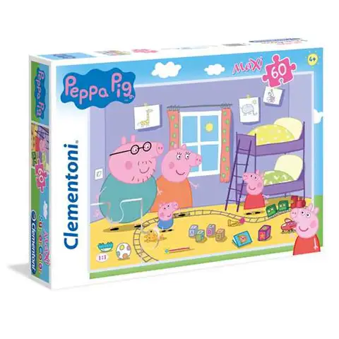 Peppa malac 60 db-os maxi puzzle - Clementoni kép 1