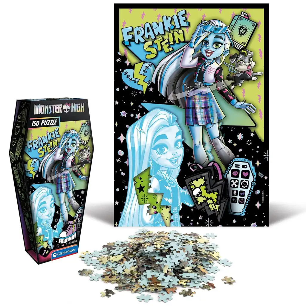 Monster High - Frankie Stein 150 db-os puzzle - Clementoni kép 1