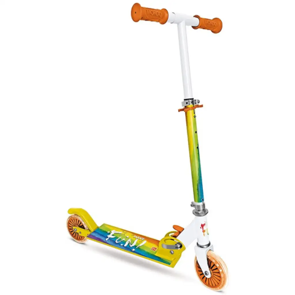 Rainbow mintás kétkerekű roller - Mondo Toys kép 1
