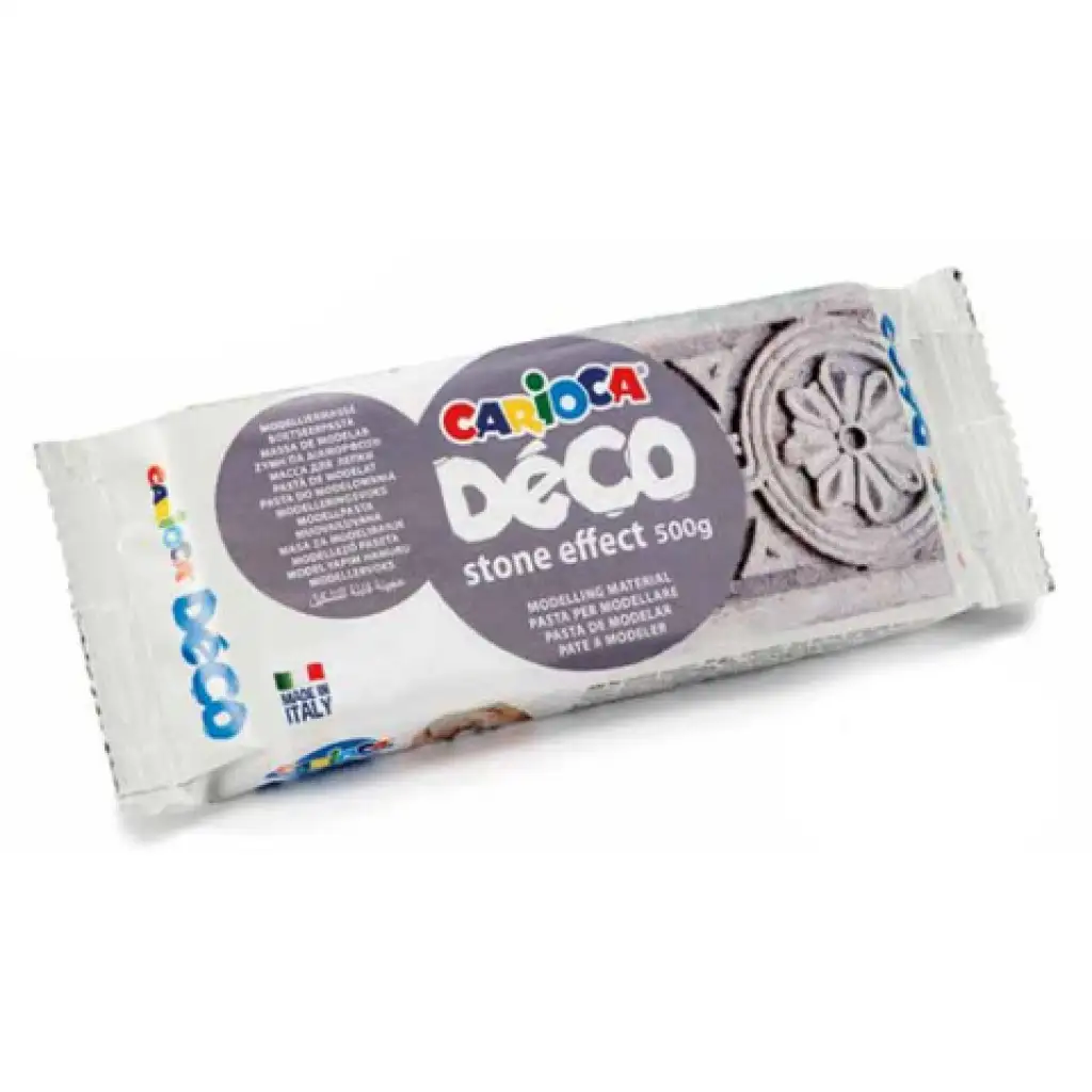 Fehér levegőre száradó gyurma 250 gr - Carioca kép 1
