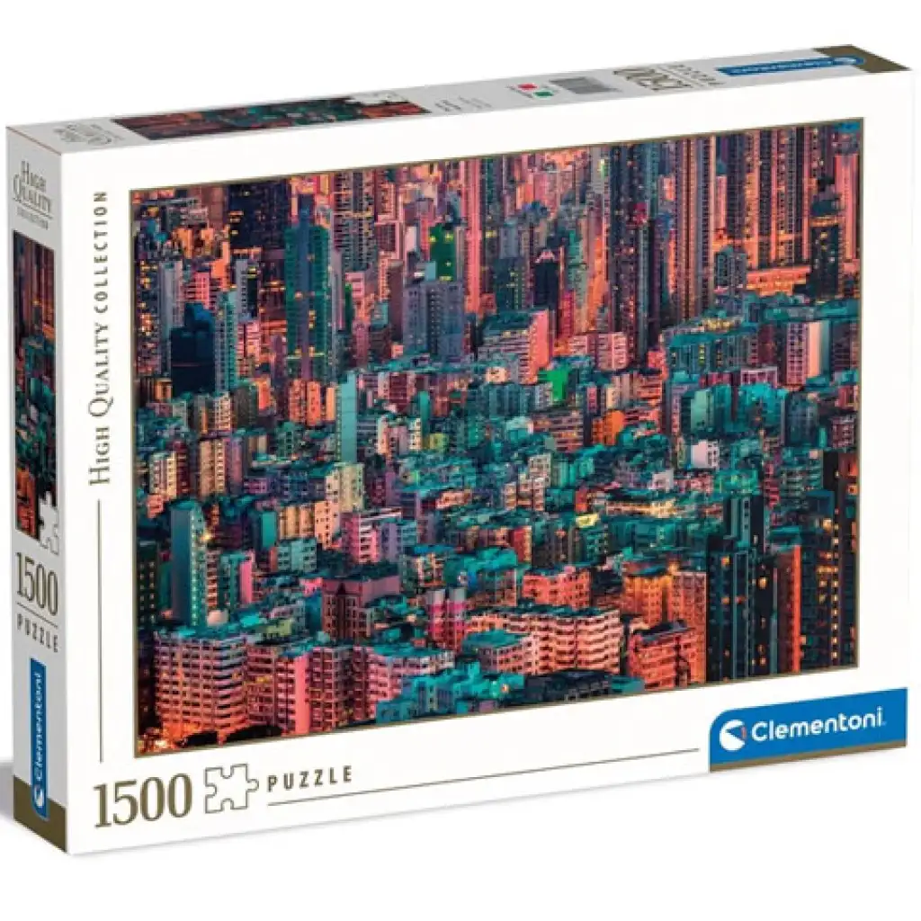 Hong Kong, Kína HQC 1500db-os puzzle - Clementoni kép 1