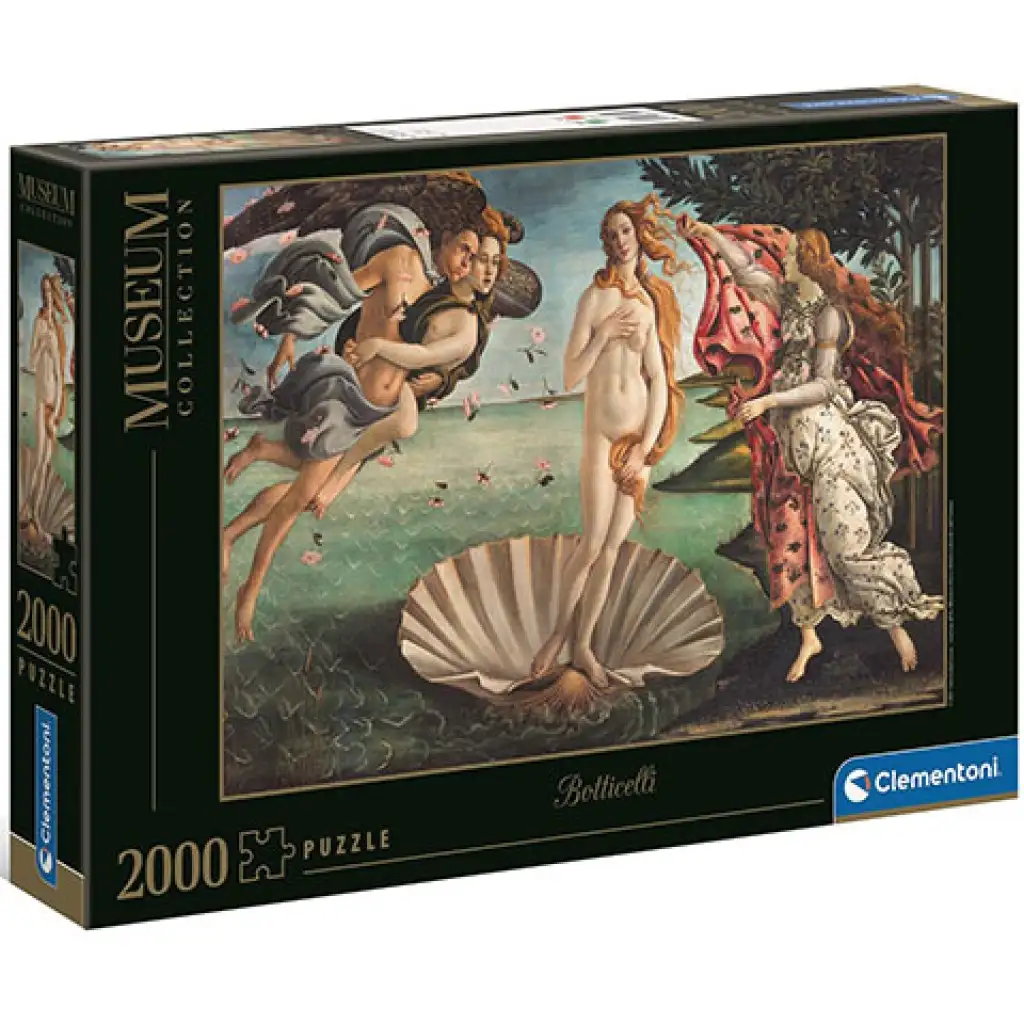 Botticelli: Vénusz születése Múzeum HQC puzzle 2000db-os - Clementoni kép 1