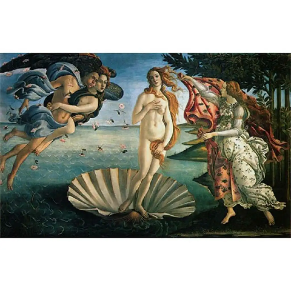 Botticelli: Vénusz születése Múzeum HQC puzzle 2000db-os - Clementoni kép 2