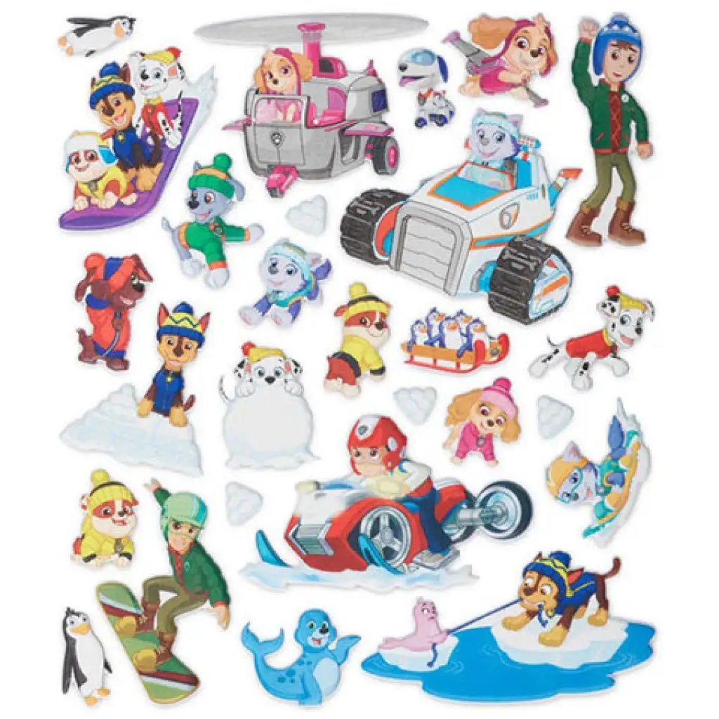 Melissa & Doug: Mancs őrjárat Jake hegye pufi matricás füzet kép 3