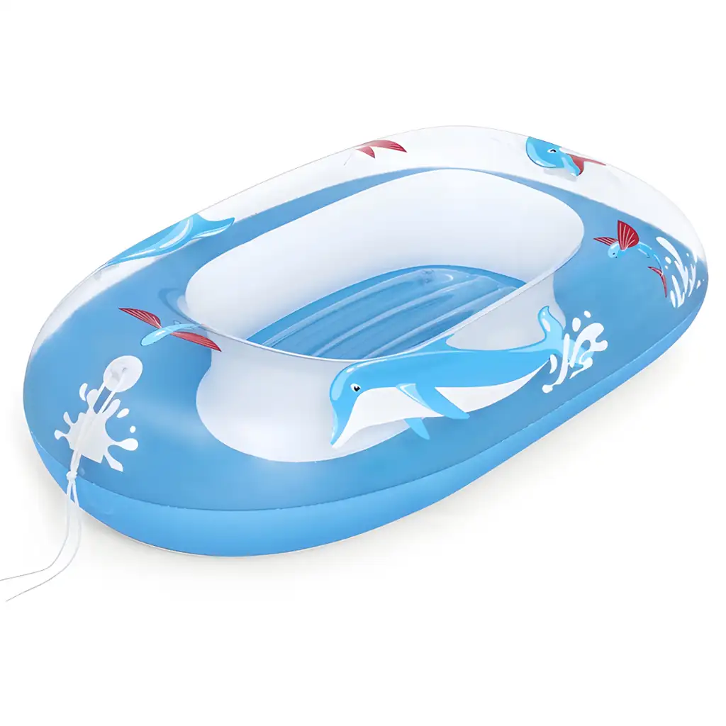Bestway: Vidám delfin bébi csónak 102x69cm kép 1