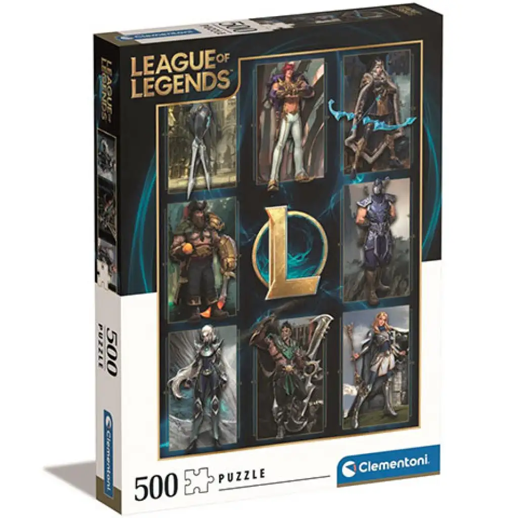 League of Legends: Hősök HQC puzzle 500db-os - Clementoni kép 1