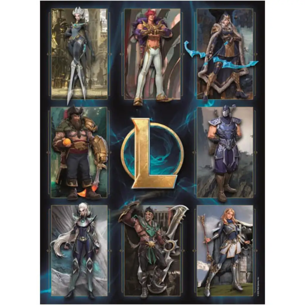 League of Legends: Hősök HQC puzzle 500db-os - Clementoni kép 2