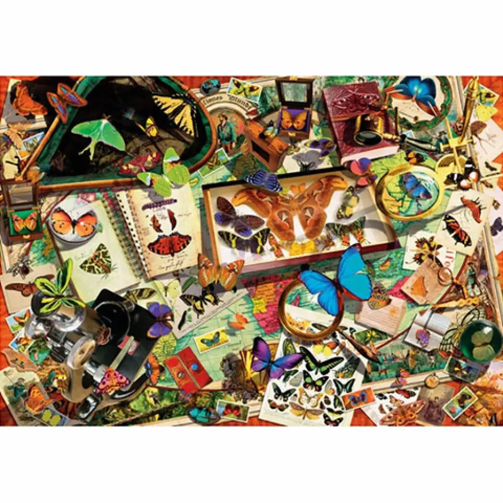 Pillangó gyűjtő HQC 500db-os puzzle - Clementoni kép 2