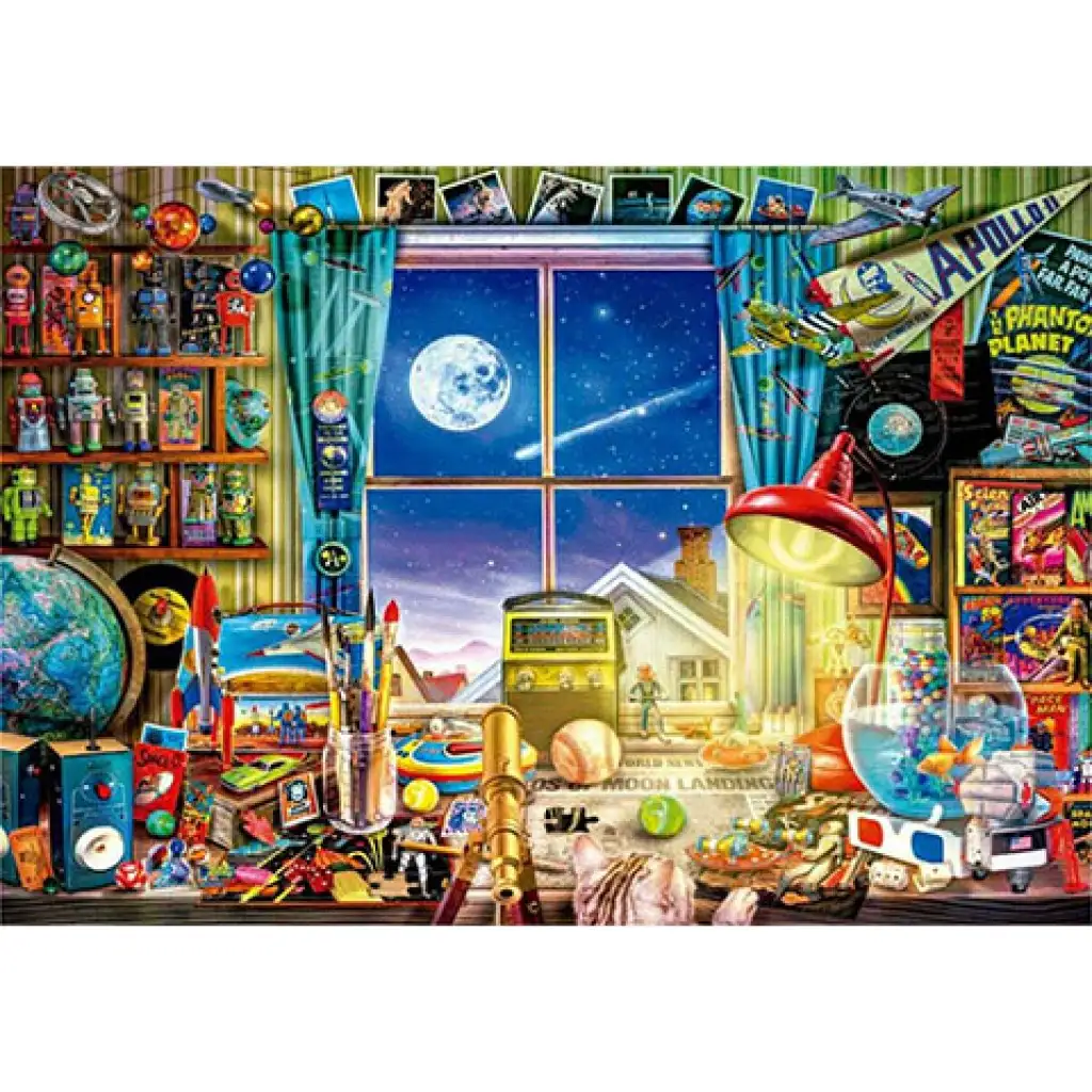 Utazás a holdra HQC puzzle 500db-os - Clementoni kép 2