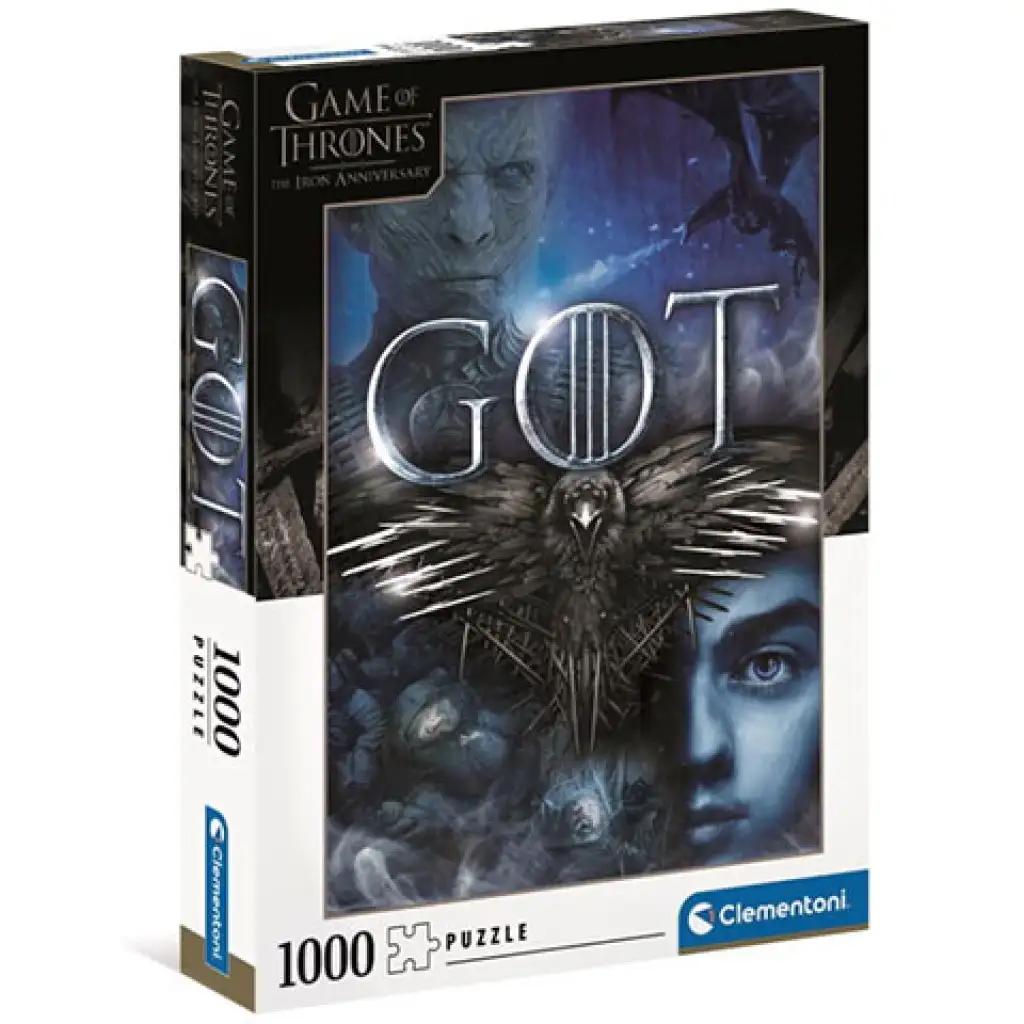 Trónok harca puzzle 1000db-os - Clementoni kép 1