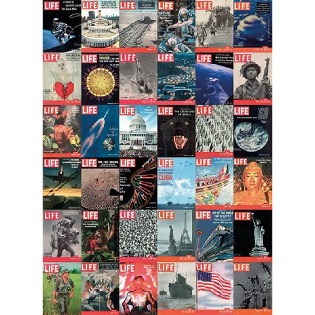 LIFE Magazin: Címlapok HQC puzzle 1000db-os - Clementoni kép 2
