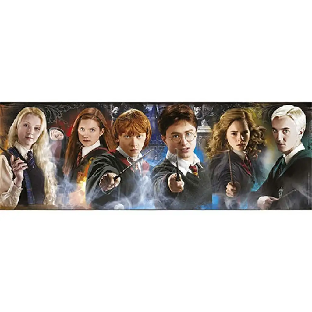 Harry Potter: Roxfort diákjai panoráma puzzle 1000db-os - Clementoni kép 2