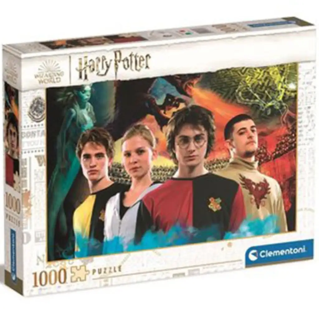 Harry Potter és a Trimágus kupa versenyzői 1000db-os puzzle - Clementoni kép 1