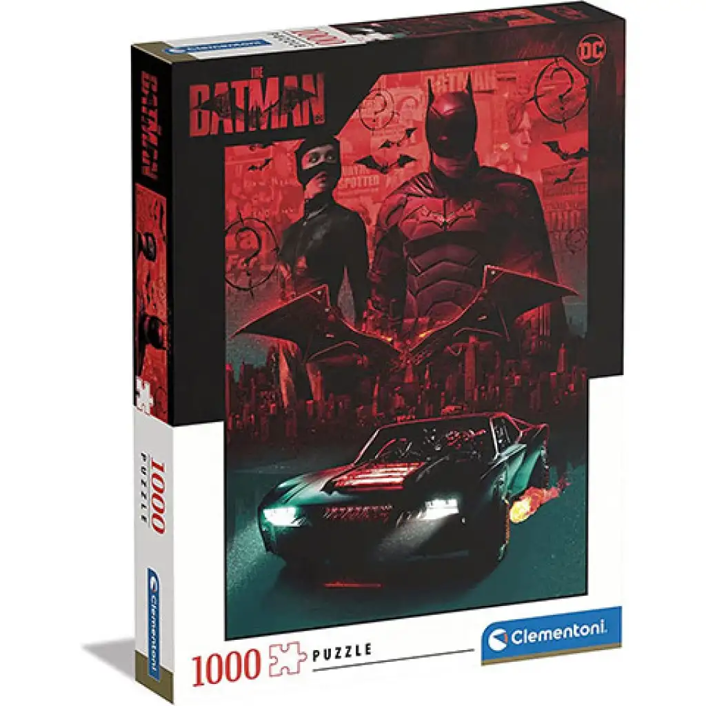 DC Comics: The Batman HQC puzzle 1000db-os - Clementoni kép 1