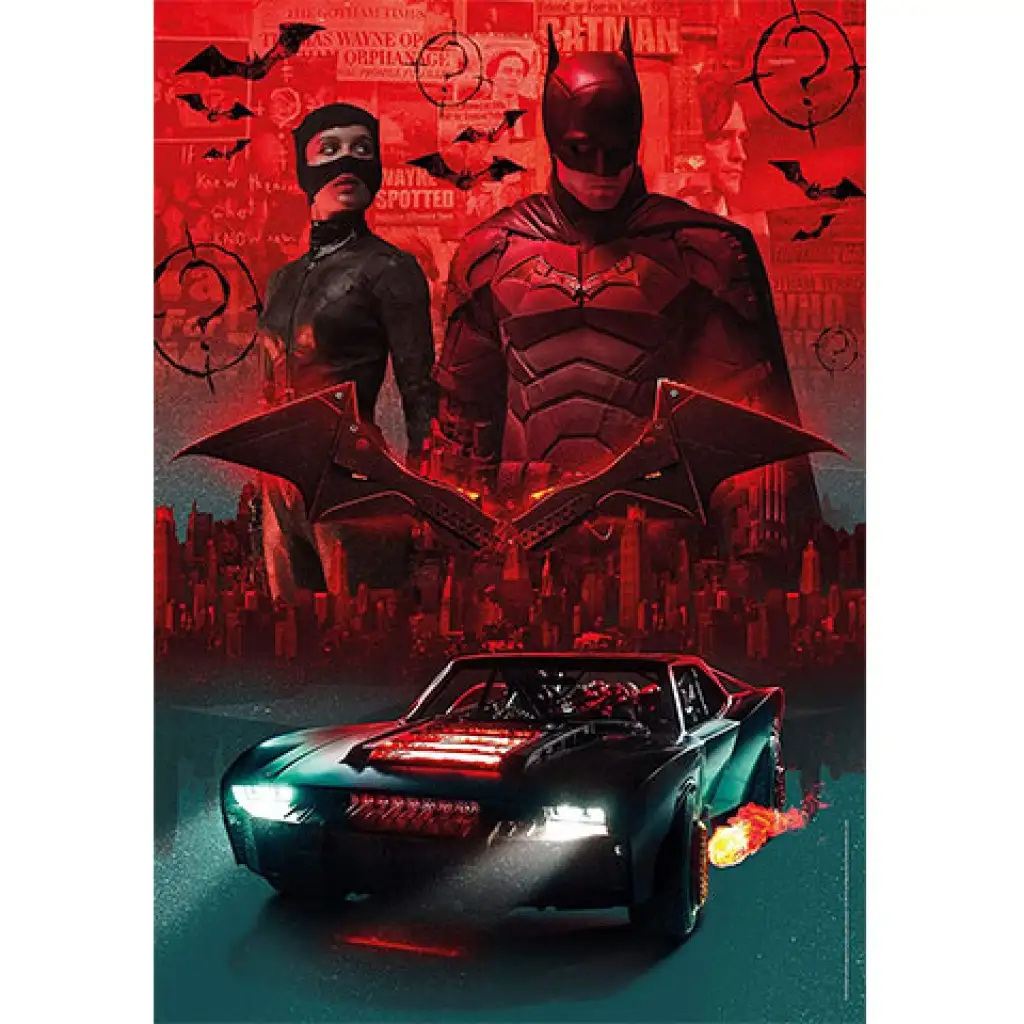 DC Comics: The Batman HQC puzzle 1000db-os - Clementoni kép 2