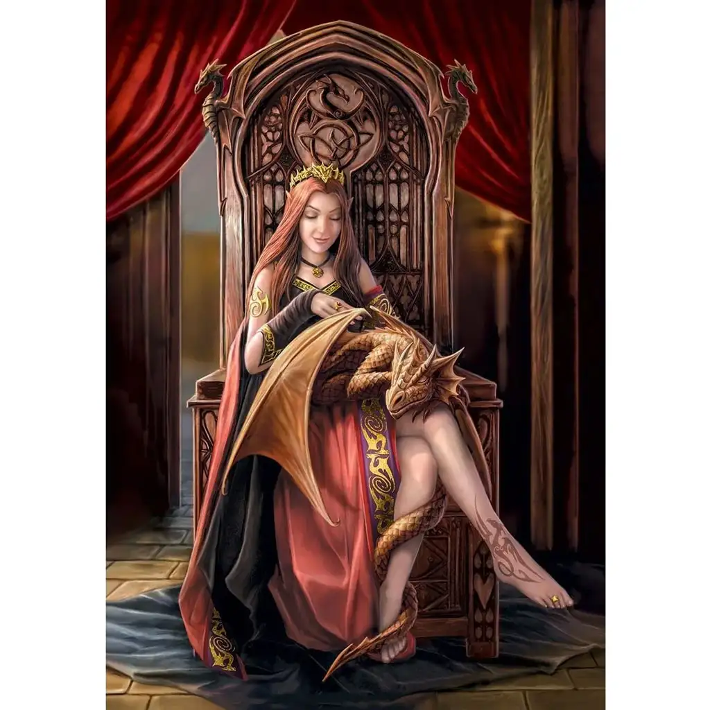 Anne Stokes Barátok mindörökké 1000 db-os puzzle - Clementoni kép 2