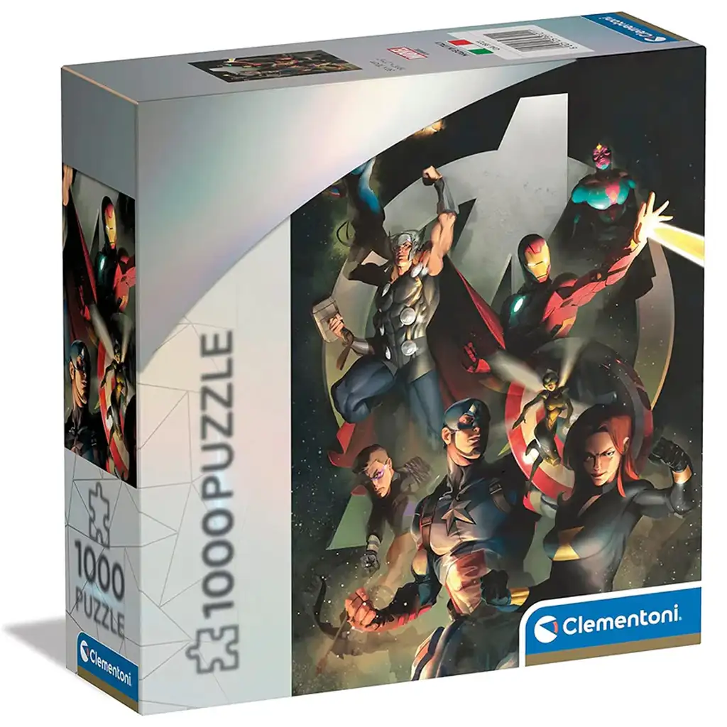 Disney 100: Marvel - Bosszúállók 1000 db-os puzzle - Clementoni kép 1
