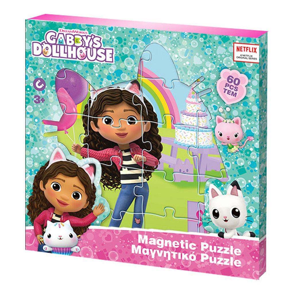 Luna: Gabi babaháza mintás 3x20db-os mágneses puzzle kép 1
