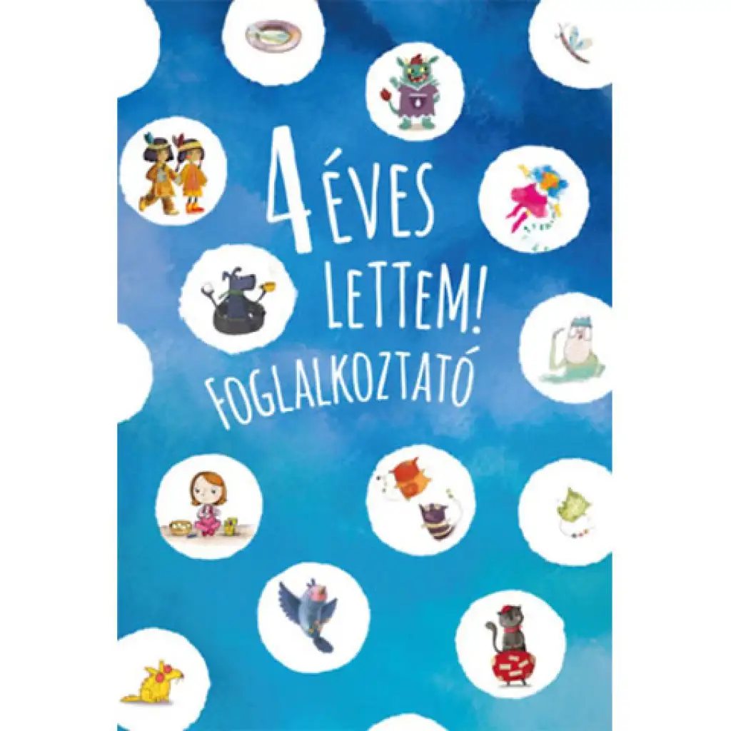 4 éves lettem! foglalkoztató - Pagony kép 1