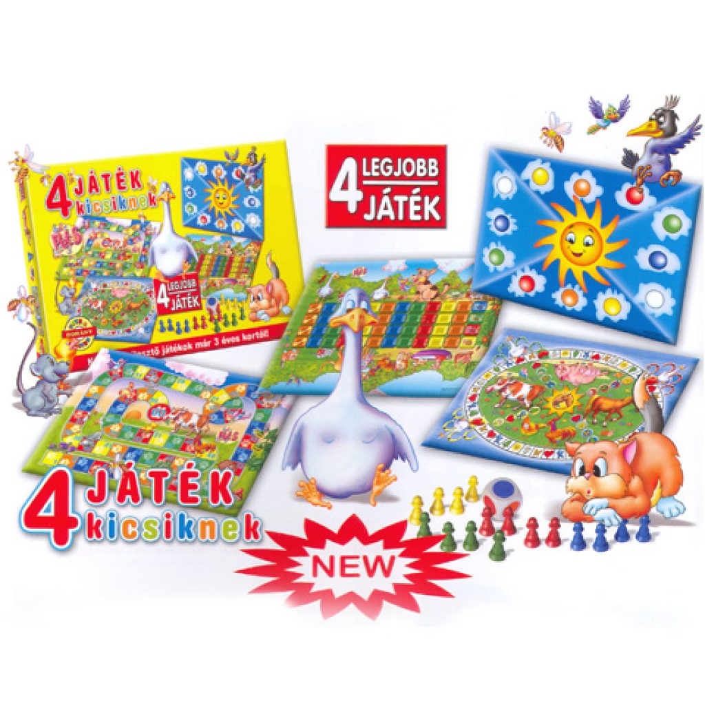 4 legjobb társasjáték kicsiknek - D-Toys kép 1