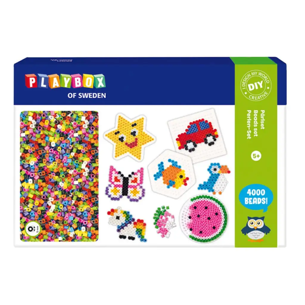 PlayBox: 5mm-es MIDI vasalható gyöngy szett 4000db-os kép 1