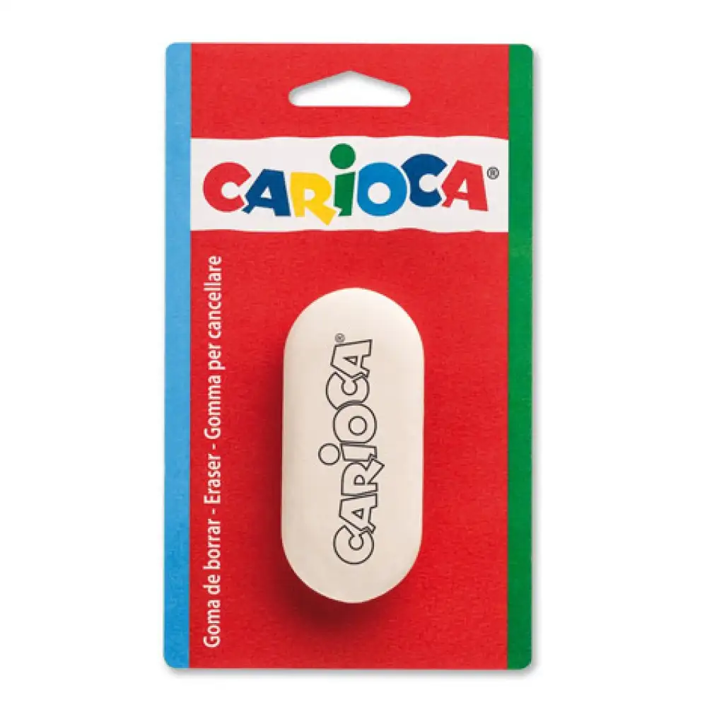 Kerekített radír - Carioca kép 1