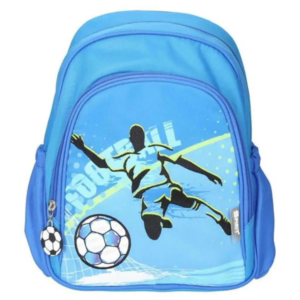 Spirit: Football Player lekerekített iskolatáska, hátizsák 24x13x31cm kép 1