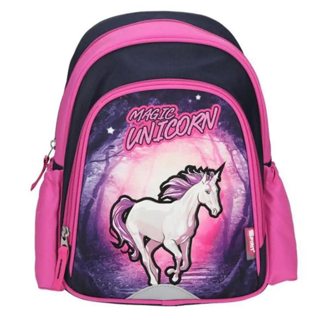 Spirit: Magic Unicorn lekerekített iskolatáska, hátizsák 24x13x31cm kép 1