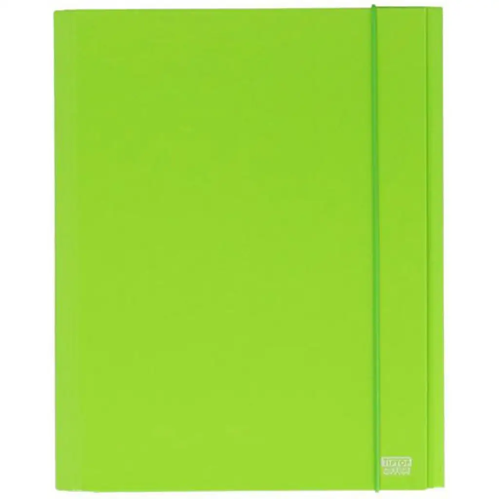 Spirit: Neon zöld gumis karton mappa a4-es 30mm-es vastagsággal kép 1