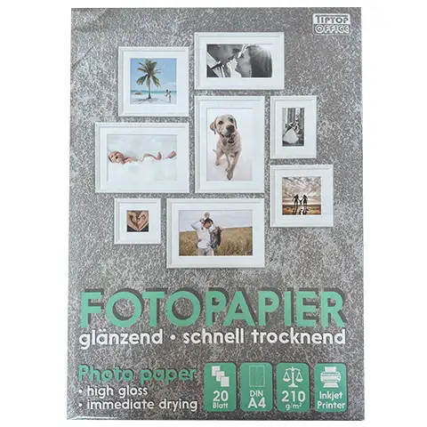 Spirit: Fotópapír A4-es méretben 210gr 20db-os kép 1