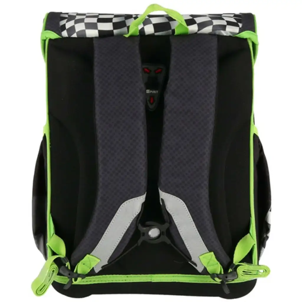 Spirit: Cool Racer Monster sportautós ergonomikus iskolatáska, hátizsák 4 db-os szett kép 2