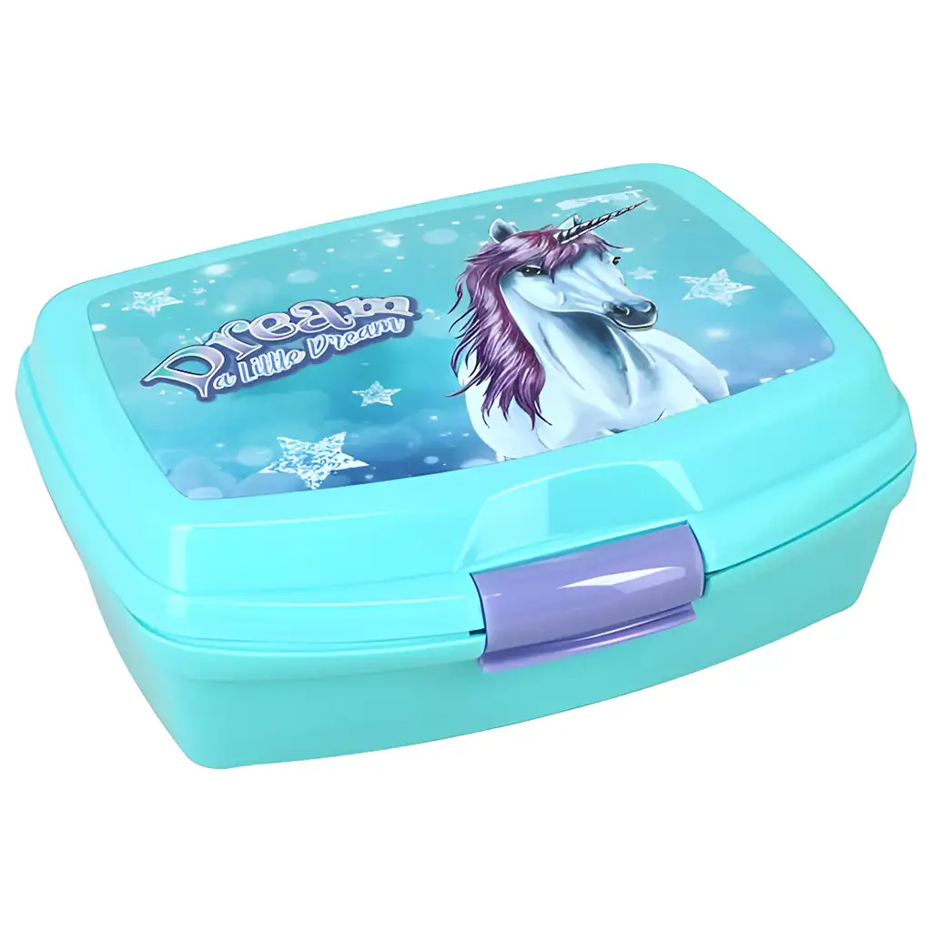 Spirit: Dream a Little Dream unikornisos uzsonnás doboz 550ml 16,8x13,5x6,5cm kép 1