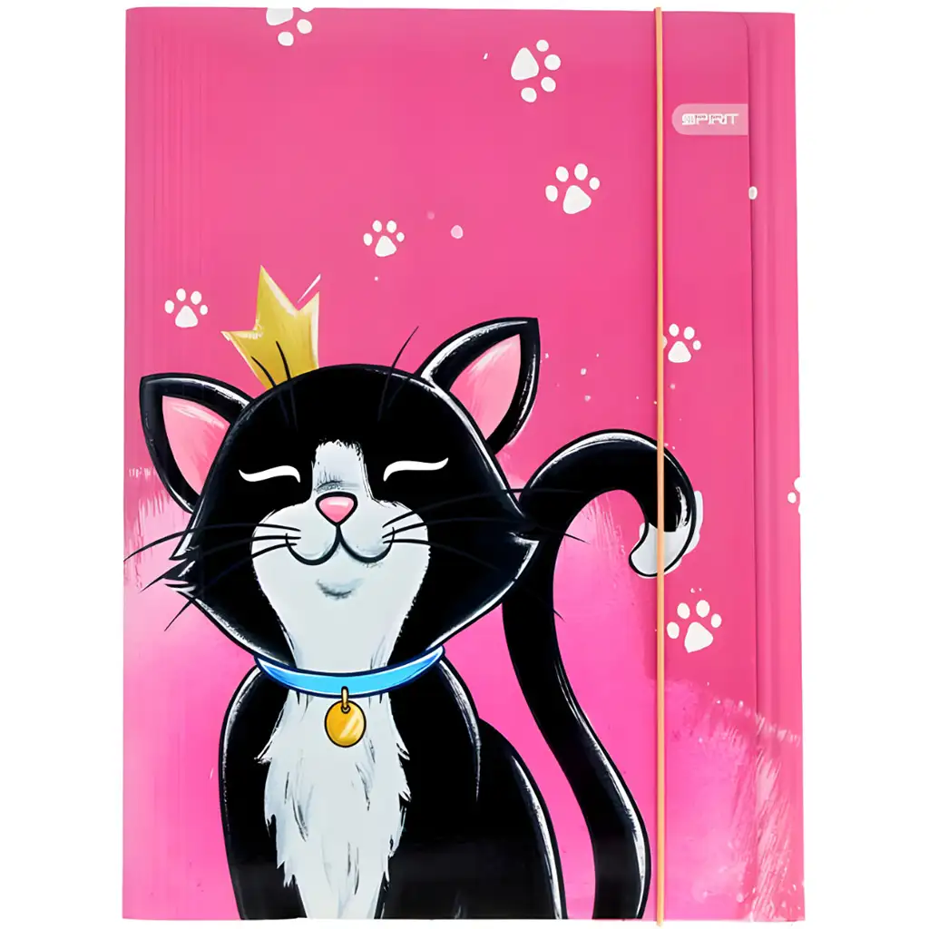Spirit: Cat Queen cicás gumis mappa A/4 kép 1