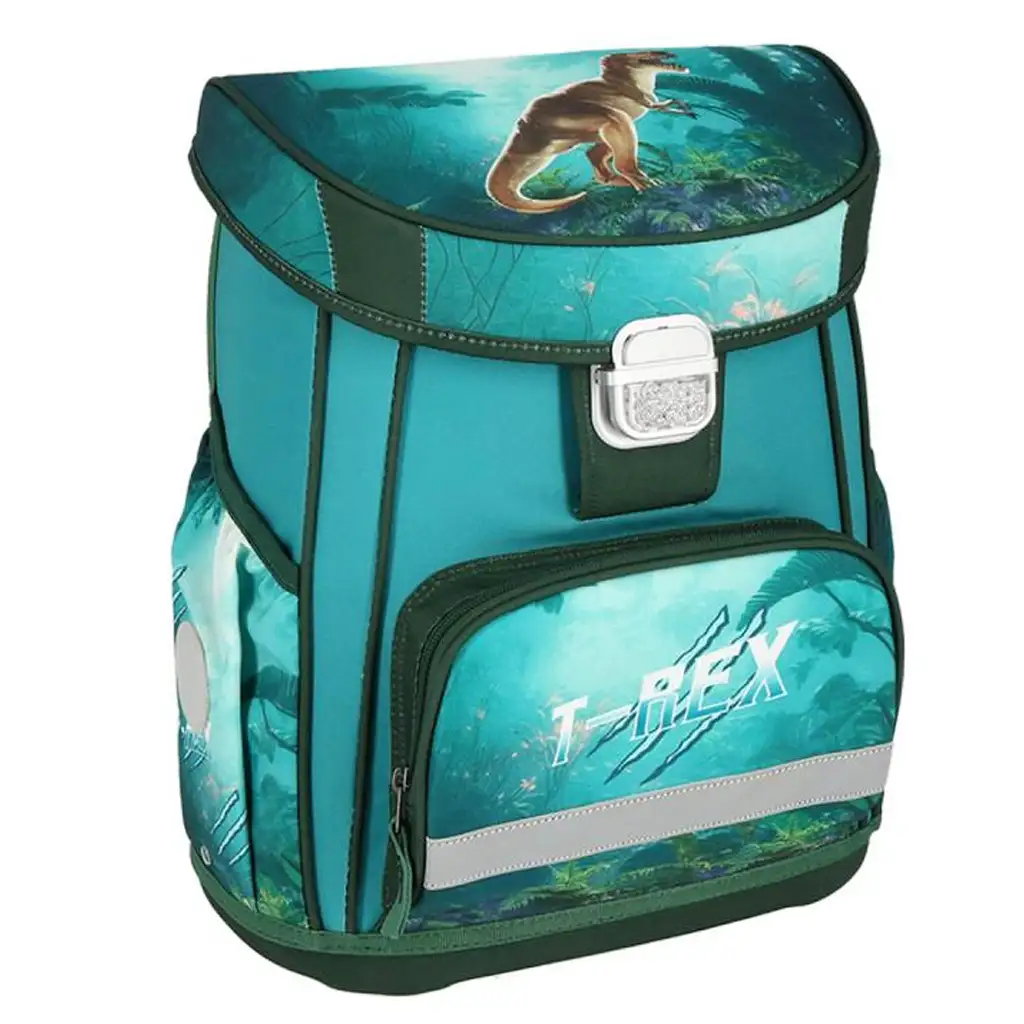 Spirit: T-rex merevfalú ergonomikus iskolatáska, hátizsák 40x29x15cm kép 1