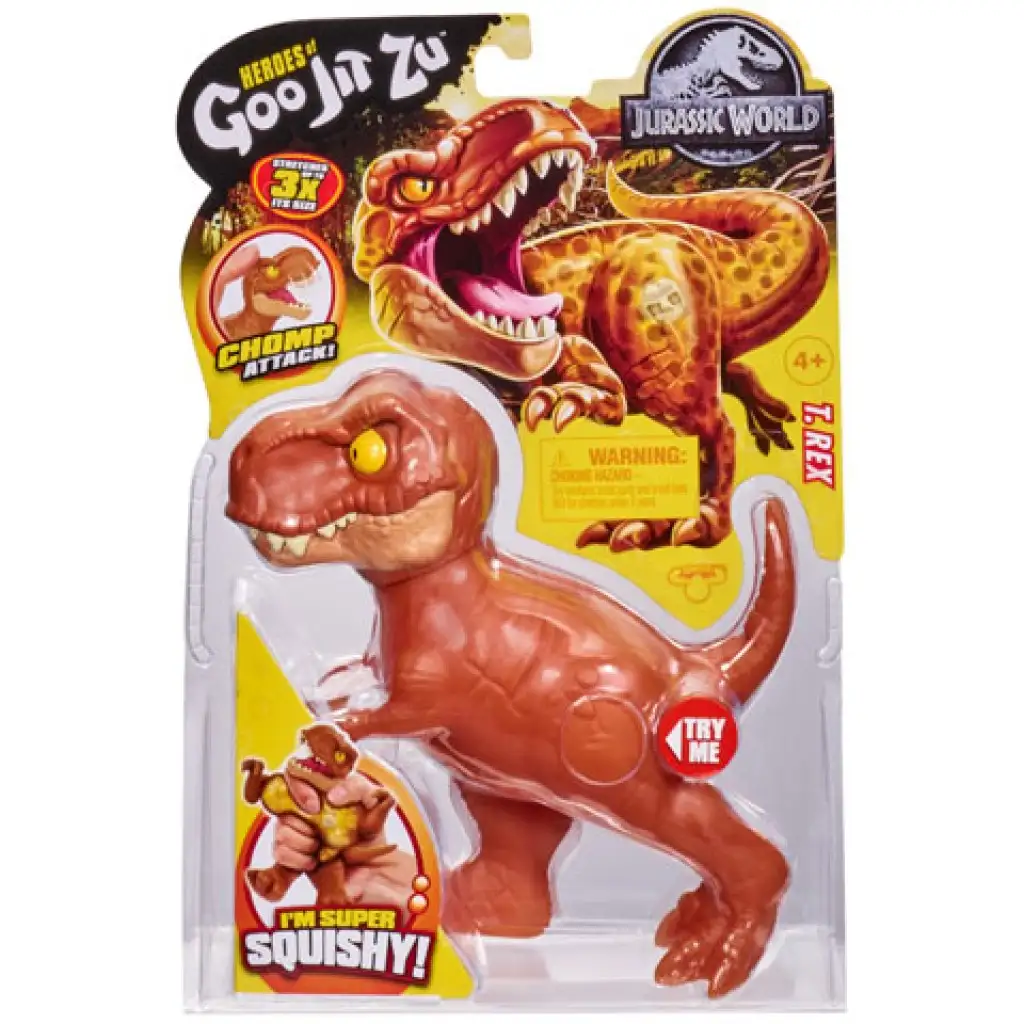 Heroes of Goo Jit Zu Jurassic World T-Rex játékfigura kép 1