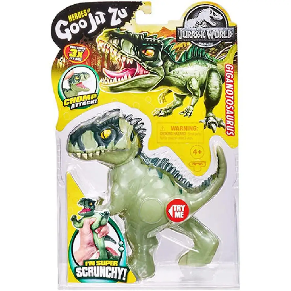 Heroes of Goo Jit Zu Jurassic World Gigantosaurus játékfigura kép 1