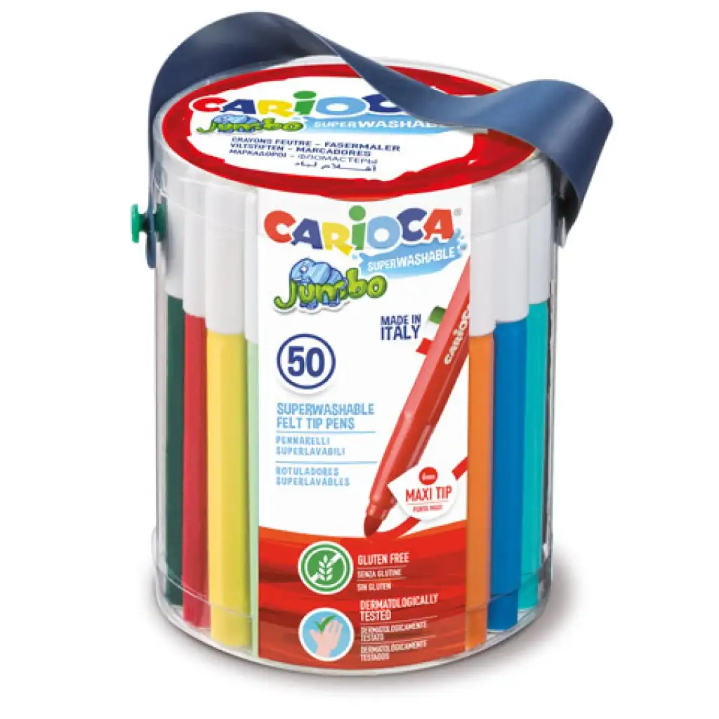 Jumbo filctollszett 50db - Carioca kép 1