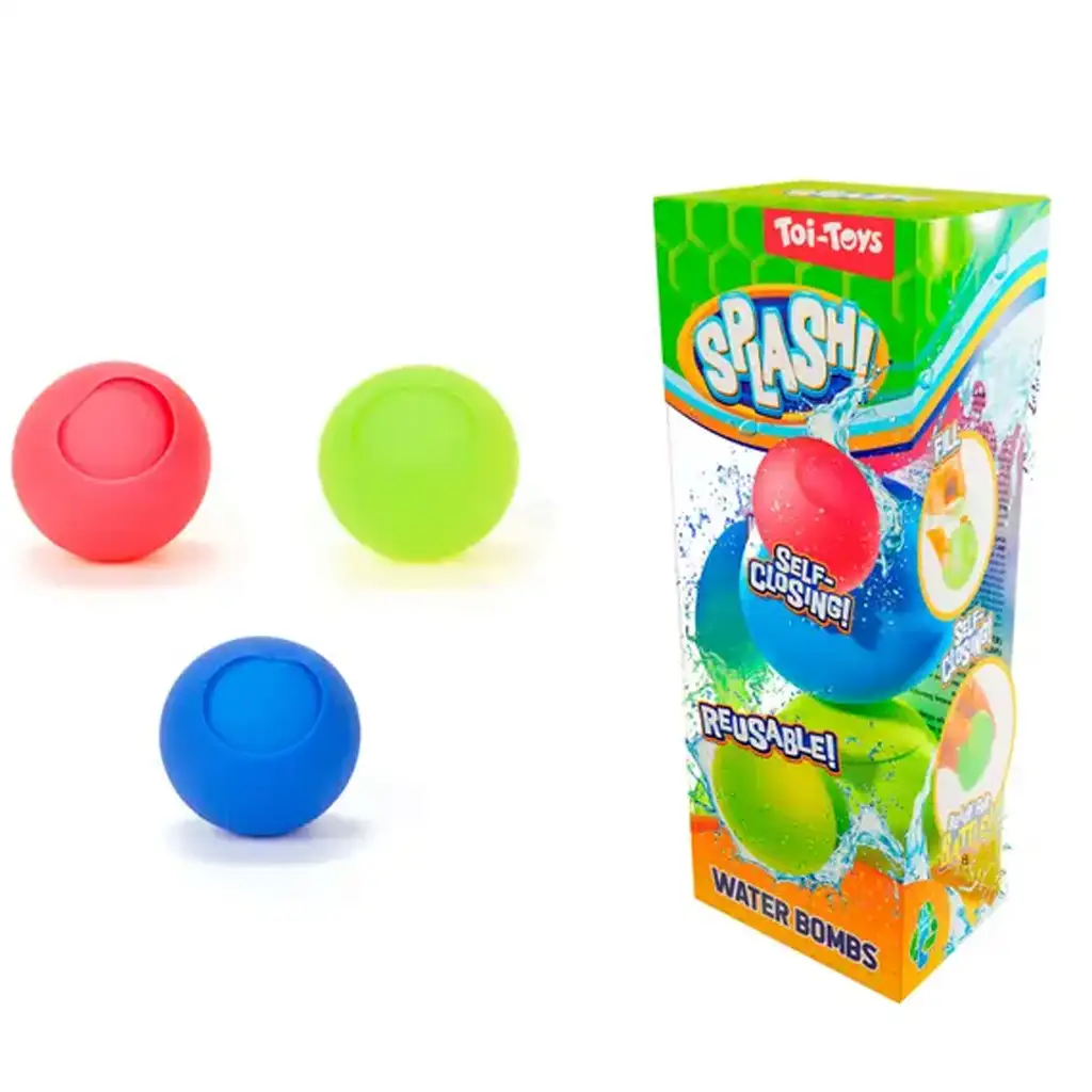 Splash: Többször használható vízibomba szett 3db-os kép 1