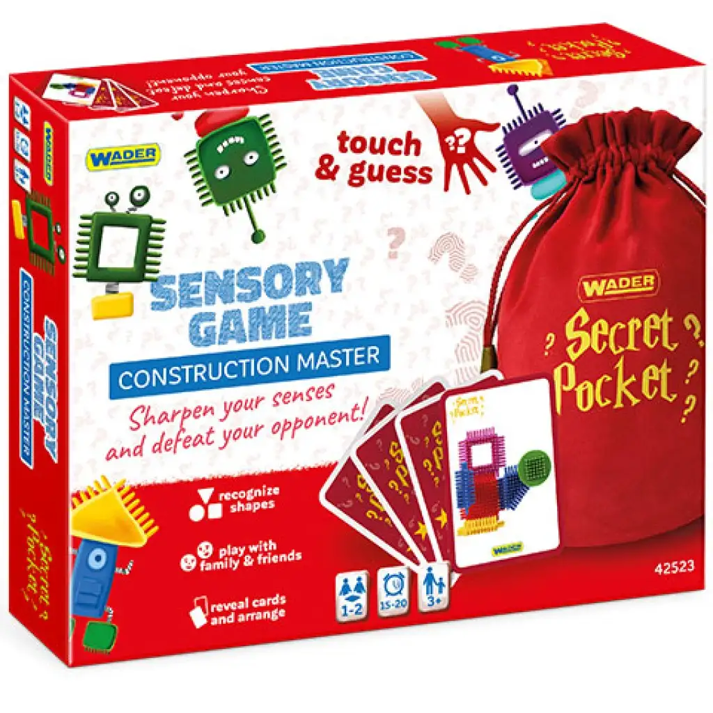 Play & Fun: Secret Pocket - Titkos zseb építőmester társasjáték kép 2