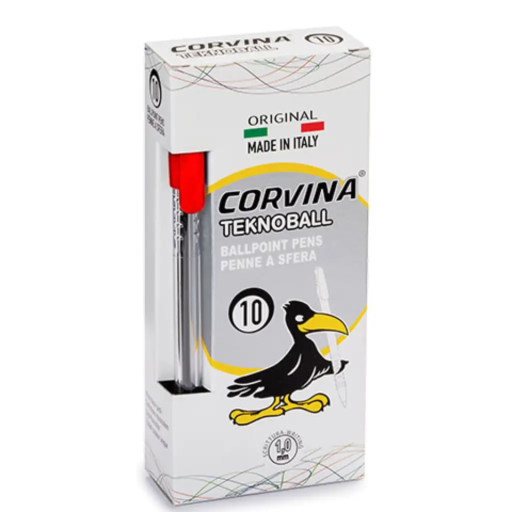 Teknoball piros golyóstoll 1 db 1 mm - Carioca kép 1