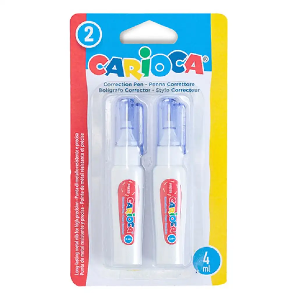 Mini hibajavító toll szett 2 db-os - Carioca kép 1