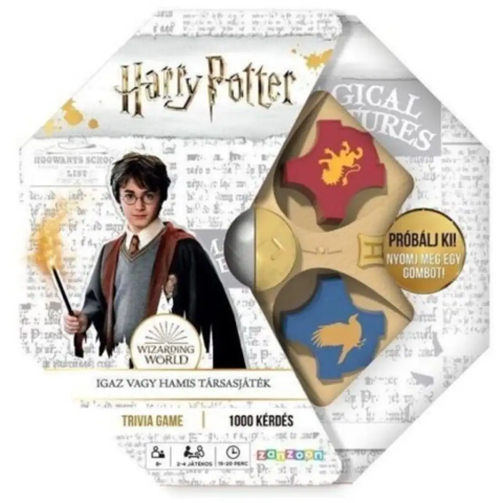 Harry Potter: Igaz vagy Hamis? társasjáték kép 1